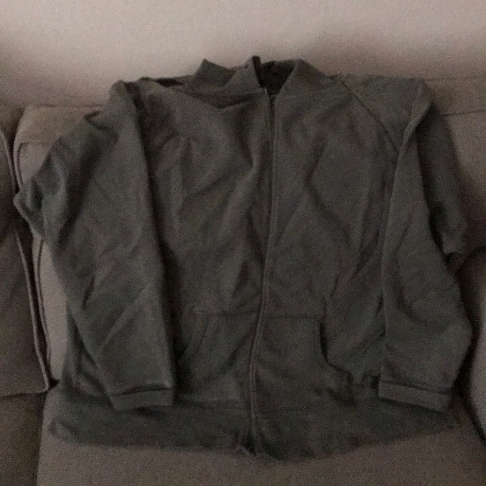 Zip front hoodie